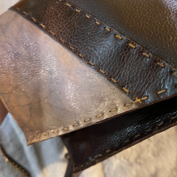 VTG CARLA MANCINI STUNNING LEATHER LUXURY BOUTIQUE BAG NWOT- - Picture 15 of 16